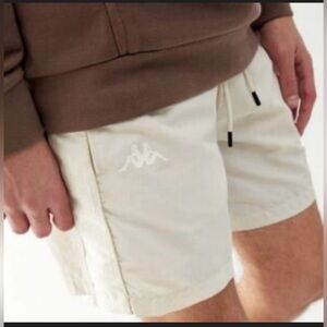 Kappa Banda Coney Nylon Shorts Size Small Swim Sports Lounge
